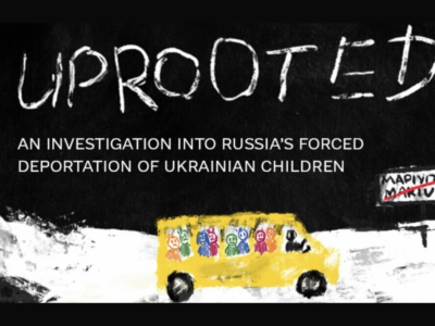 Uprooted: How Razom and The Kyiv Independent brought stories of abducted Ukrainian children to American cities